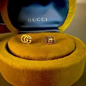 Authentic Gucci earrings 18k